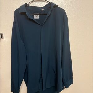 Men's Teal Shirt Jacket